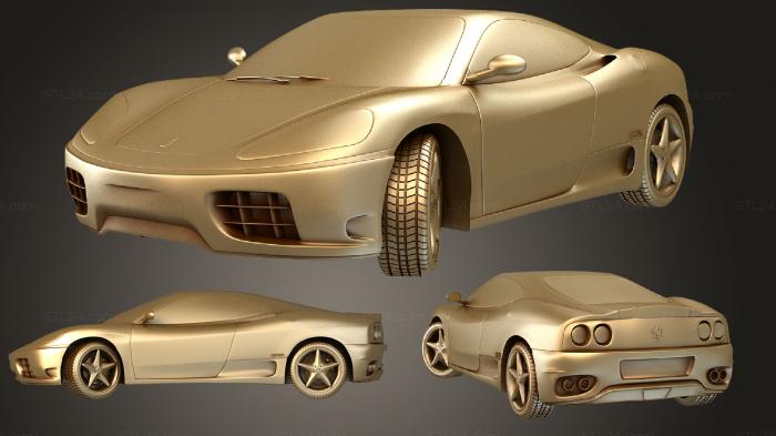 Автомобили и транспорт (F360, CARS_1377) 3D модель для ЧПУ станка